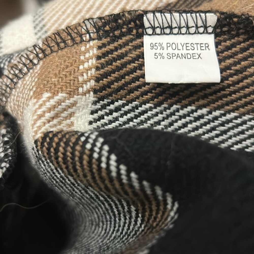 Plaid Longline Shirt Jacket - Picture 4 of 4